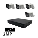 پک دوربین مداربسته چهار کانال 2 مگاپیکسل AHD