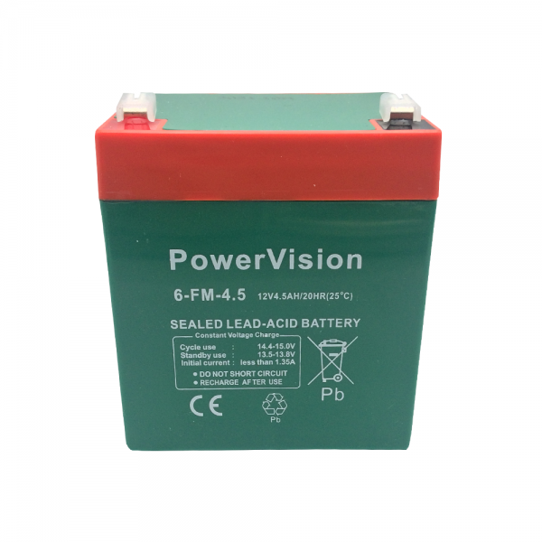باطری 12 ولت 4.5 آمپر powervision