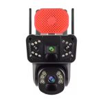 دوربین مینی اسپید دام هوشمند دو لنز سولار سیم کارتی O-Kam مدل TP12