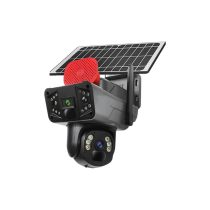 دوربین مینی اسپید دام هوشمند دو لنز سولار سیم کارتی O-Kam مدل TP12