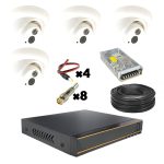 پک 4 عددی دوربین مداربسته 2 مگاپیکسل AHD مدل DP16