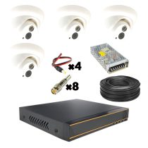 پک 4 عددی دوربین مداربسته 2 مگاپیکسل AHD مدل DP16